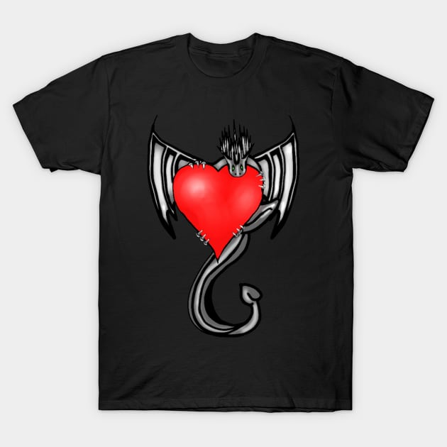 dragon  heart T-Shirt by tiffytiff